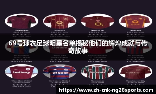 69号球衣足球明星名单揭秘他们的辉煌成就与传奇故事